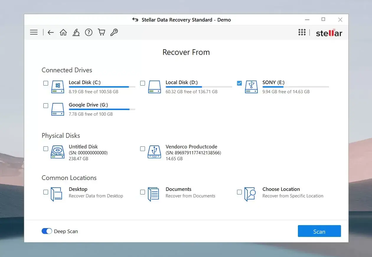 Stellar Phoenix Windows Data Recovery Full V9.0.0.5 Crack تنزيل