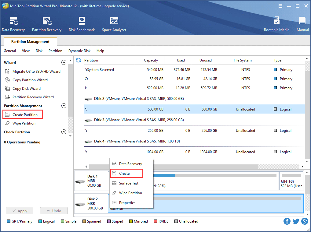 MiniTool Partition Wizard تحميل 12.9 برنامج مجاني للكمبيوتر