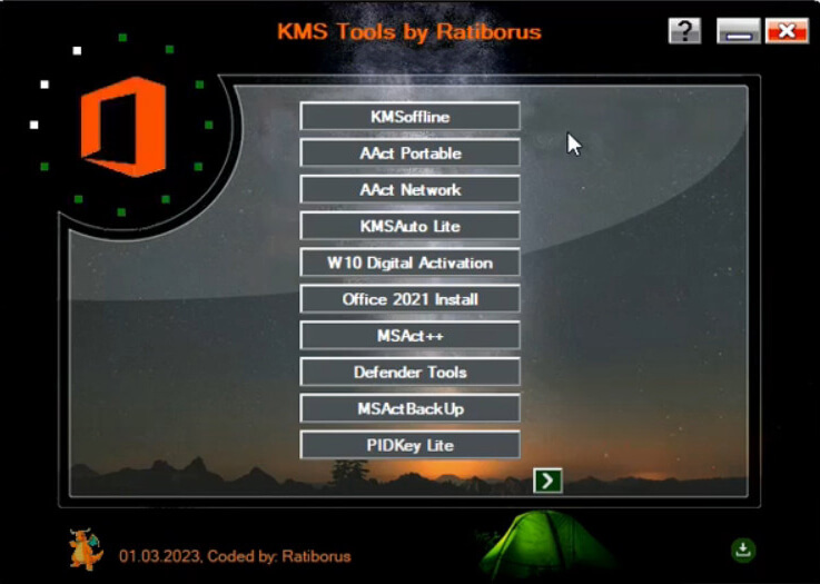 Ratiborus KMS Tools V18.10 Crack تنزيل للكمبيوتر الشخصي