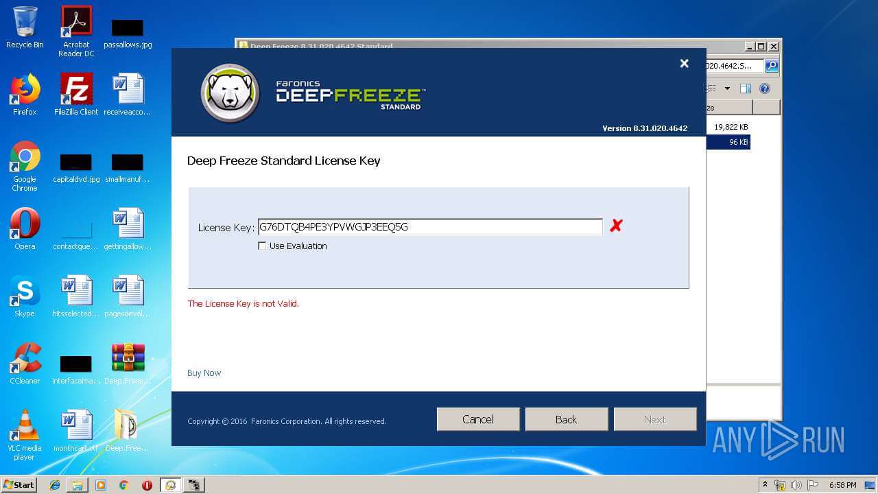 Deep Freeze Standard 9.0.20.5760 Download للكمبيوتر الشخصي