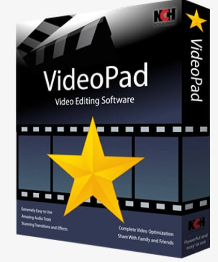 VideoPad Video Editor Crack V17.16 تنزيل أحدث إصدار مجانًا