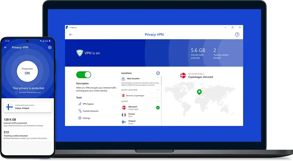 F Secure Freedome Vpn Crack V2.71.176.0 تنزيل للكمبيوتر الشخصي